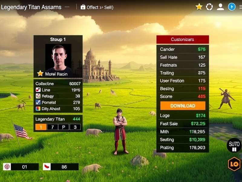 Legendary Titan Assam Character Customization Screen